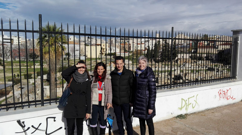 En el antiguo cementerio del Cerámico